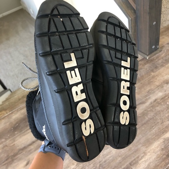Sorel Explorer Carnival Nylon Winter Boots - Black - Picture 7 of 13